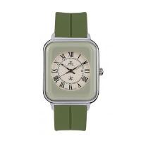 ราคา PARIS POLO CLUB นาฬิกาข้อมือ รุ่น JEUNESSE QUAD EDGE ROMAN DATE PPC-DH01-GN-WN สีเขียว/ไวน์ (YC31455)