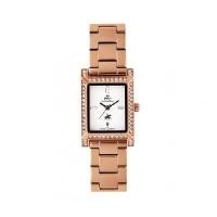 ราคา PARIS POLO CLUB นาฬิกาข้อมือ PPC-EA11-RG-WE DIAMOND LUX DATE ROSEGOLD/WHITE (YC32468)