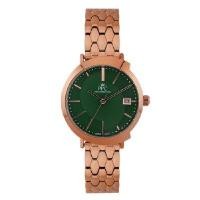 ราคา PARIS POLO CLUB นาฬิกาข้อมือ รุ่น CANNES HARMONIE DATE PPC-DI02-RG-GN สีโรสโกลด์/เขียว (YC34592)