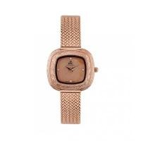 ราคา PARIS POLO CLUB นาฬิกาข้อมือ รุ่น MARBLE CROCHET DATE สี ROSEGOLD สายสแตนเลส (YC34822)