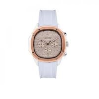 ราคา US MASTER POLO CLUB นาฬิกาข้อมือ รุ่น TIMES SQUARE CHRONOGRAPH USM-DC08-WE-RG สีขาว/โรสโกลด์ (YC36643)