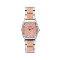 ราคา US MASTER POLO CLUB นาฬิกาข้อมือ รุ่น FIRST LADY REGAL 28 MM สี SILVER ROSEGOLD/LIGHT ORANGE (YC39017)