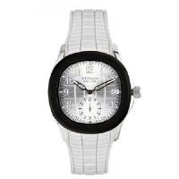 ราคา US MASTER POLO CLUB นาฬิกาข้อมือ รุ่น THE EMPIRE 60S DATE สีขาว/ดำ (YC40082)