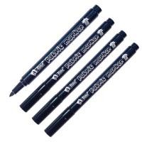 ราคา A-LINE ปากกาเขียนผ้า ติดตลอด กันน้ำ รุ่น AL-T824 สีดำ ขนาด 1-2 มม. (ชุด 4 ด้าม) (YC40868)