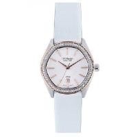 ราคา US MASTER POLO CLUB นาฬิกาข้อมือผู้หญิง USM-DD30-WE-WE HEXA DIAMOND ตัวเรือนสแตนเลส สายหนัง (สีขาว) (YC41182)