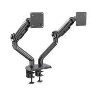 ราคา ERGONOZ แขนจับจอคอมพิวเตอร์สำหรับ 2 จอ รุ่น EGN-ASTRO-D-B สีBlack (Angled) (YC41365)