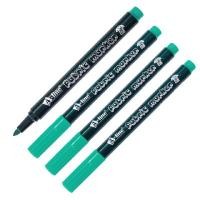 ราคา A-LINE ปากกาเขียนผ้า ชุด 4 ด้าม รุ่น AL-T824 สีเขียว ขนาด 1-2 มม. (YC42109)