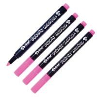 ราคา A-LINE ปากกาเขียนผ้า ชุด 4 ด้าม รุ่น AL-T824 สีชมพู ขนาด 1-2 มม. (YC42138)