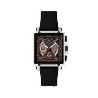 ราคา US MASTER POLO CLUB นาฬิกาข้อมือ รุ่น CHRONO SQUARE สีดำ/น้ำตาล (YC42842)