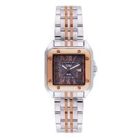 ราคา US MASTER POLO CLUB นาฬิกาข้อมือ รุ่น FIRST LADY NO.4 สี SILVER ROSEGOLD/DARK VIOLET ขนาด 33MM (YC42944)