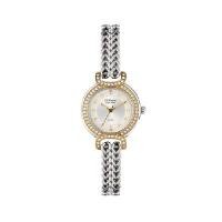 ราคา US MASTER POLO CLUB นาฬิกาข้อมือ รุ่น FIRST LADY PRINCESS DIAMOND สี SILVER GOLD/WHITE (YC43640)