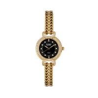 ราคา US MASTER POLO CLUB นาฬิกาข้อมือผู้หญิง รุ่น FIRST LADY PRINCESS DIAMOND สีทอง/ดำ (YC43104)