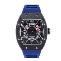 ราคา US MASTER POLO CLUB นาฬิกาข้อมือ USM-DD16-IPBU RX-1 M.1 สายซิลิโคน สี Blue/Plating Black (YC43722)