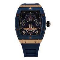 ราคา US MASTER POLO CLUB นาฬิกาข้อมือ USM-DH12-BU-RBU RX-1 PHANTOM M.1 สี BLUE/ROSEGOLD BLUE (YC43769)