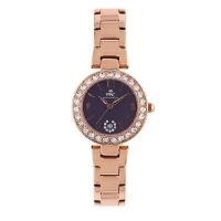 ราคา PARIS POLO CLUB นาฬิกาข้อมือ รุ่น ÉTOILE ARCELLA DATE ROSEGOLD/VIOLET (กันน้ำ 3ATM) (YC43854)