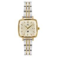 ราคา PARIS POLO CLUB นาฬิกาข้อมือ LOUVRE DATE รุ่น SET-PPC-DF04-SGD-LG สี SILVER GOLD/LIGHT GOLD (YC43901)