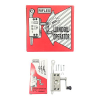ราคา RIFLES มือหมุนบานเกล็ด เหล็กชุบโครเมียม (กล่อง 10 ชุด) (YC51620)