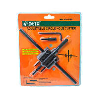 ราคา META สว่านเจาะฝ้า ไฟดาวน์ไลท์ 30-200 มม. (แผง 1 ชุด) (YC52128)