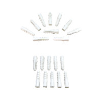 ราคา PK พุกพลาสติก เบอร์ 7 สีขาว (แพ็ค 1 กก.) (YC52330)