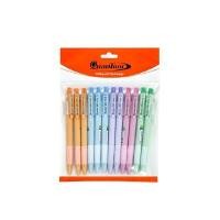 ราคา QUANTUM ปากกาลูกลื่น รุ่น 007 HITZ ขนาด 0.7มม. สีพาสเทล แพ็ค 12 ด้าม (1093897)