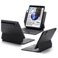 ราคา ESR รุ่น Rebound Magnetic Keyboard Case 360 – เคส iPad Air 13" (2025/2024) – คีย์บอร์ด US English สีเทา-ดำ (YC61454)