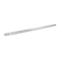 ราคา RACER โคมกันน้ำกันฝุ่น IP65 LED-T8 1xL1200 สีเทา (YB01584)