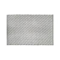 ราคา KASSA HOME พรมห้องน้ำ HandWoven รุ่น T220 สีเขียว-ขาว ขนาด 70x45 ซม. (YB25218)