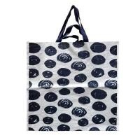 ราคา SANDI กระเป๋าผ้ากระสอบ Polka Dot สีน้ำเงิน ขนาด 45x12x60 ซม. (YB96383)