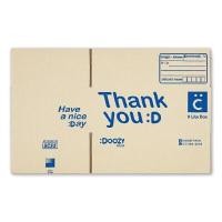ราคา DOOZY PACK กล่องไปรษณีย์ Lite NO.C ขนาด 20x30x11 ซม. แพ็ค 10 กล่อง (5097695)