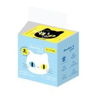 ราคา DOUBLE A CARE กระดาษทิชชูเช็ดหน้า คละสี บรรจุ 60 แผ่น/ห่อ (แพ็ค 4 ห่อ) (0099805)