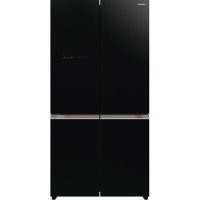ราคา HITACHI ตู้เย็น 4 ประตู 20.1 คิว สี GLASS BLACK รุ่น R-WB640VF GBK (YB85688)