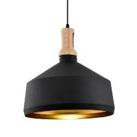 ราคา LUZINO โคมไฟแขวนเหล็ก รุ่น YD-DT1513B สีดำ (YB01436)