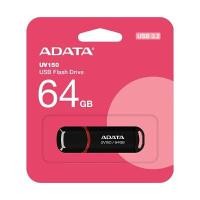 ราคา ADATA 64GB Flash Drive (AUV150-64G-RBK) Black - A0164136 (YC59420)