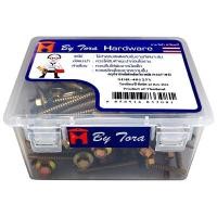 ราคา สกรู ป/ส ยึดกระเบื้องลอนคู่ โครงเหล็ก BY TORA 10x5"(125mm.) 80EA 1 กล่อง (Y089584)