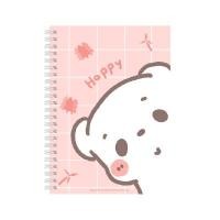ราคา DOUBLE A สมุดสันห่วง B5 80 แกรม 60 แผ่น Bear Please (5096833)