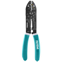 ราคา TOTAL คีมตัด ปอก ย้ำ สายไฟ ขนาด 8.1/2 นิ้ว ( THT15851 )/ 10 นิ้ว ( THT15101 ) (Wire Stripper) (Y052147)
