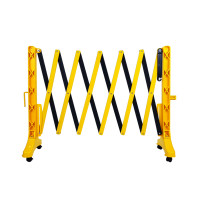 ราคา MAPLE SAFETY แผงกั้นจราจรพลาสติกยืด-หด รุ่น DH-EB1 พร้อมล้อ น้ำหนักเบา เคลื่อนย้ายง่าย (YB63550)