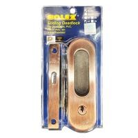 ราคา กุญแจบานเลื่อน SOLEX รุ่น 252 AC สีทองแดงรมดำ (Y035927)
