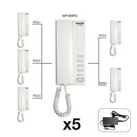ราคา KOCOM INTERCOM อินเตอร์คอม รุ่น KIP - 605PG เชื่อมต่อได้มากสุด 5 จุด โทรระบุจุดได้ เหมาะสำหรับโรงงาน โกดัง ลิฟต์ [มาตรฐานเกาหลี] สินค้ารับประกัน 2 ปี (YA45277)