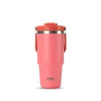 ราคา TYESO แก้วเก็บความเย็น รุ่น TS-8829 ความจุ 1050 มล. สีชมพูเข้ม (YC48292)