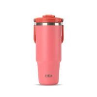 ราคา TYESO แก้วเก็บความเย็น รุ่น TS-8830 หูหิ้ว 1200 มล. สีชมพูเข้ม (YC48426)