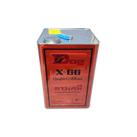 ราคา DOG X-66 กาวยาง 12 กก. (ปี๊บ) (YC51493)
