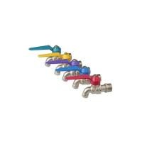 ราคา SANWA ก๊อกน้ำบอลแฟนซี 1/2 นิ้ว สีม่วง (กล่อง 10 ตัว) (YC51575)