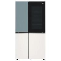 ราคา LG ตู้เย็น ไซด์ บาย ไซด์ 23.1 คิว Inverter สีมิ้น-เบจ รุ่น GC-Q257CMFW.ATEPLMT (YC00615)