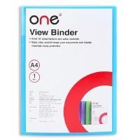 ราคา แฟ้มโชว์เอกสาร A4 น้ำเงิน (30ซอง/เล่ม) ONE (6003889)