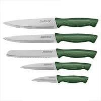 ราคา JADEVER ชุดมีดทำครัว 5 ชิ้น ใบมีดสแตนเลสด้าม PP รุ่น JDKK1K5 (YB75641)