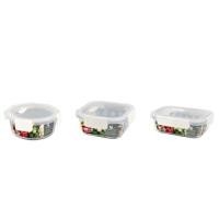 ราคา ชุดกล่องแก้วถนอมอาหาร รุ่น KC0078 ขนาด 1180/900/1250ml (YC27882)