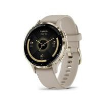 ราคา GARMIN นาฬิกา รุ่น Venu 3S French สีGray, Cream Gold (YC32890)