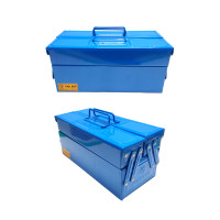 ราคา กล่องเครื่องมือ 2 ชั้น รุ่น #08 สี น้ำเงิน ขนาด 14 นิ้ว (YC52169)