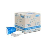 ราคา CORRECT กระดาษเช็ดมือ 2 ชั้น 250 แผ่น ขนาด 20x23 ซม. (ลัง 24 ห่อ) (0098642)